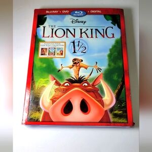The Lion King 1 1/2 Blu-Ray + DVD Disney Sealed. Brand new.